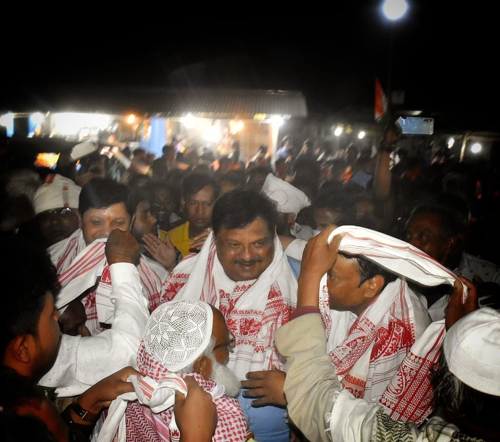 PrithvirajS_INC's tweet photo. Participated in the #AssamBachaoYatra in the Surukhetry AC. A grand motorcycle rally and consultation with the people. @RahulGandhi @JitendraSAlwar @kcvenugopalmp @INCIndia @INCAssam https://t.co/Anj9fBPbGx
