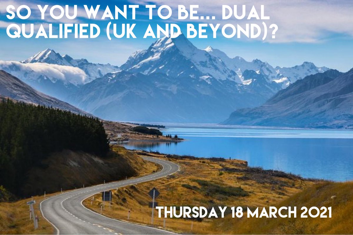 oSYLAo's tweet photo. So you want to be... Dual Qualified (UK and beyond)? 🌎 

Our panel will discuss the various motivations behind, and process of, becoming dual qualified.

Our panel:
- Rebecca Walker @LedChalmers 
- Catriona Jardine @slaughterandmay - Paul Iannetta @BurnessPaullLLP 
- Rob Marrs https://t.co/sd7e2336mG