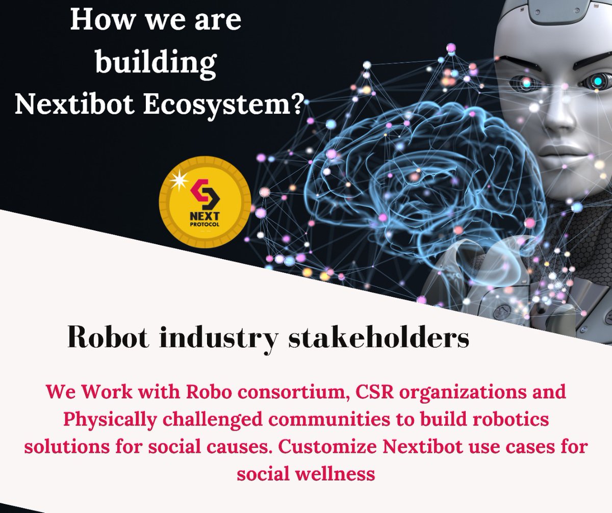 ProtocolNext's tweet image. #Greetibot #nextibot #robotokens #NextProtocol #TokenSale #deliveryBot #blockchain #steribot #Etehreum #AssetToken #Defi #DistributedLedger #carryibot