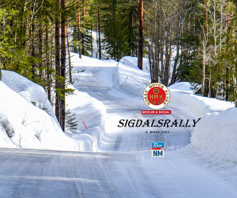 ➡️ #Sigdalsrally 06.03.2021 #RallyNM