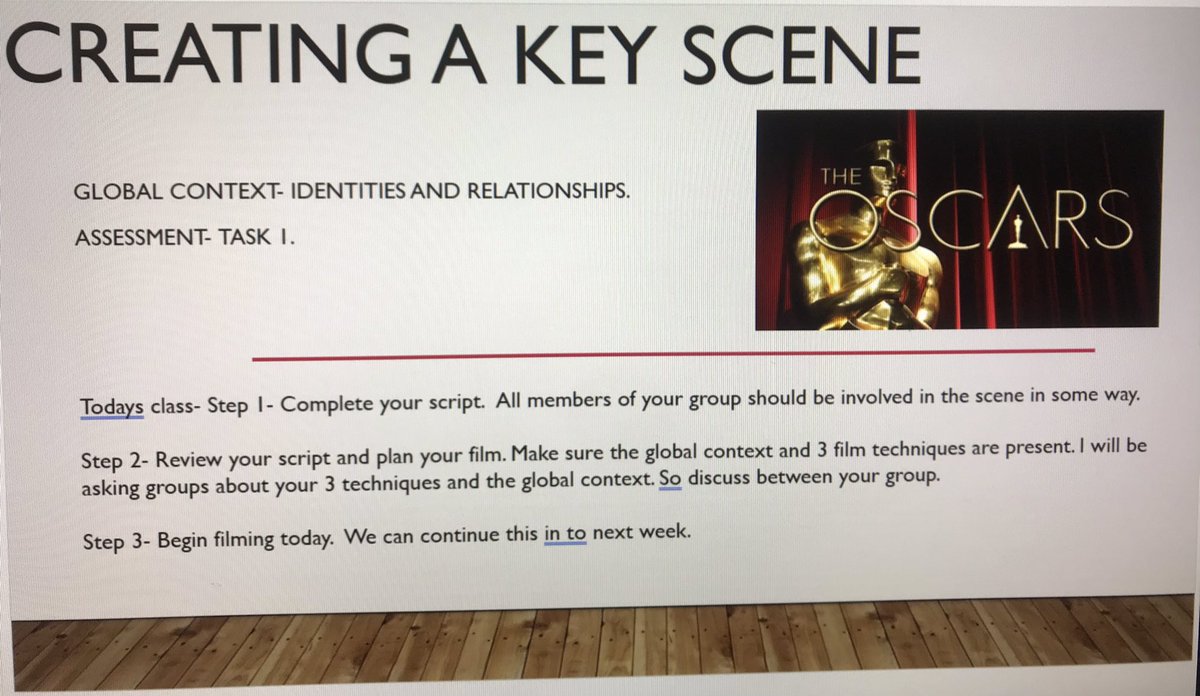 DIA_EngDpt's tweet photo. Year 11 students learning cinematography techniques through real life tasks! #MYP #English #scriptwritng #filmtechniques #GRASPtask #howwelearn https://t.co/XKEIzBnOBV