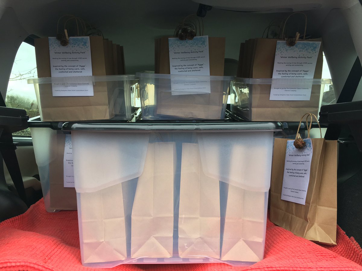 TConnectionSp's tweet photo. 30 more Winter #Wellbeing #Activity Packs have gone off to #Erewash, #SouthDerbyshire and #SouthDales, #Bolsover #CMHTS for @derbyshcft #collaboration @OTherapistMH https://t.co/mC3RPKyfDK