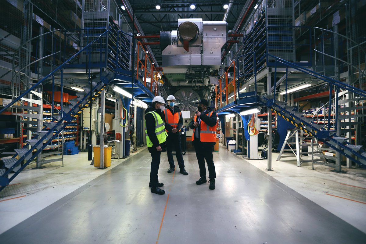 Wärtsilän uusi konsernijohtaja vieraili eilen Vaasassa ja vaikuttui näkemästään. #SmartTechnologyHub #WärtsiläFinland #EnergyVaasa