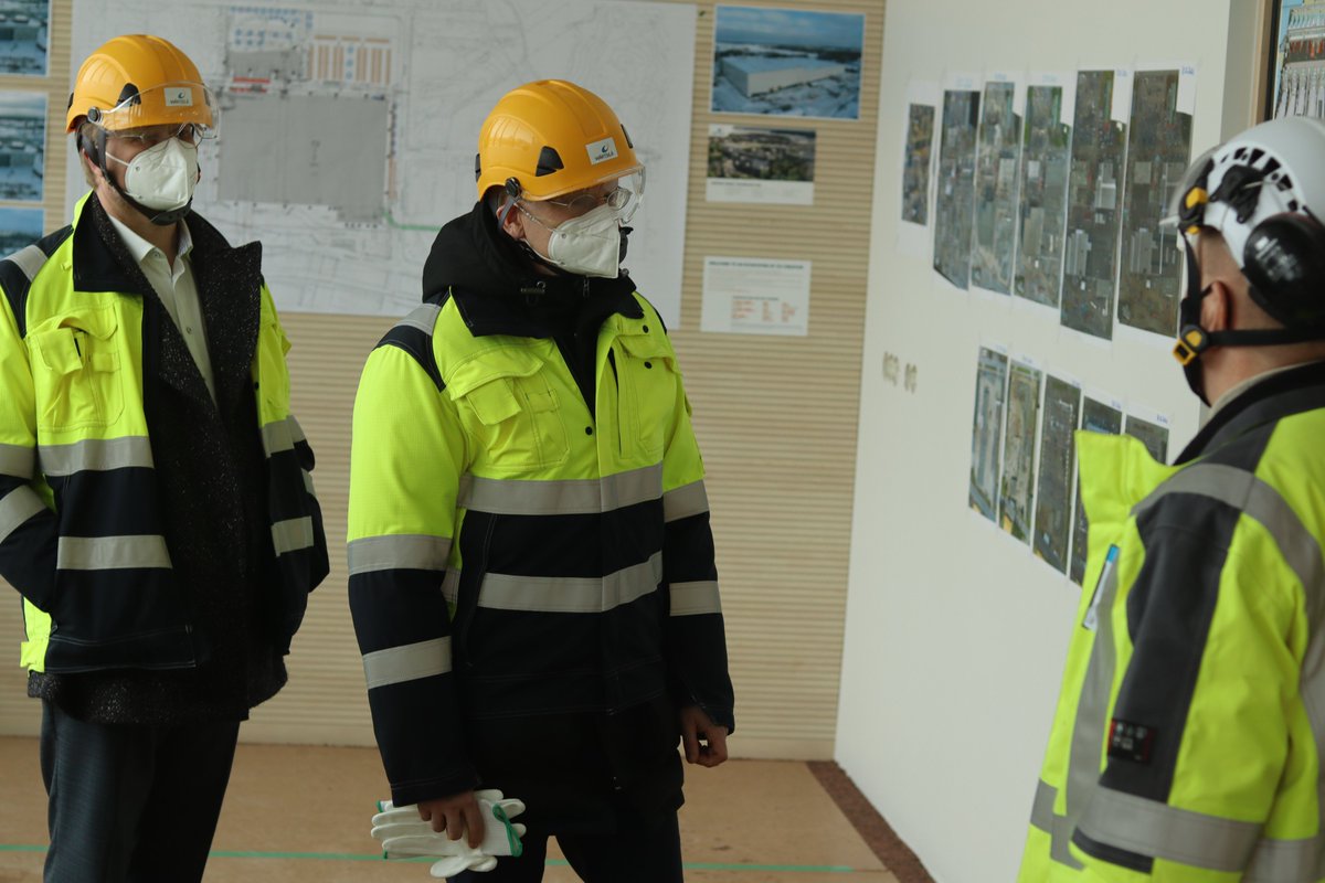 Wärtsilän uusi konsernijohtaja vieraili eilen Vaasassa ja vaikuttui näkemästään. #SmartTechnologyHub #WärtsiläFinland #EnergyVaasa