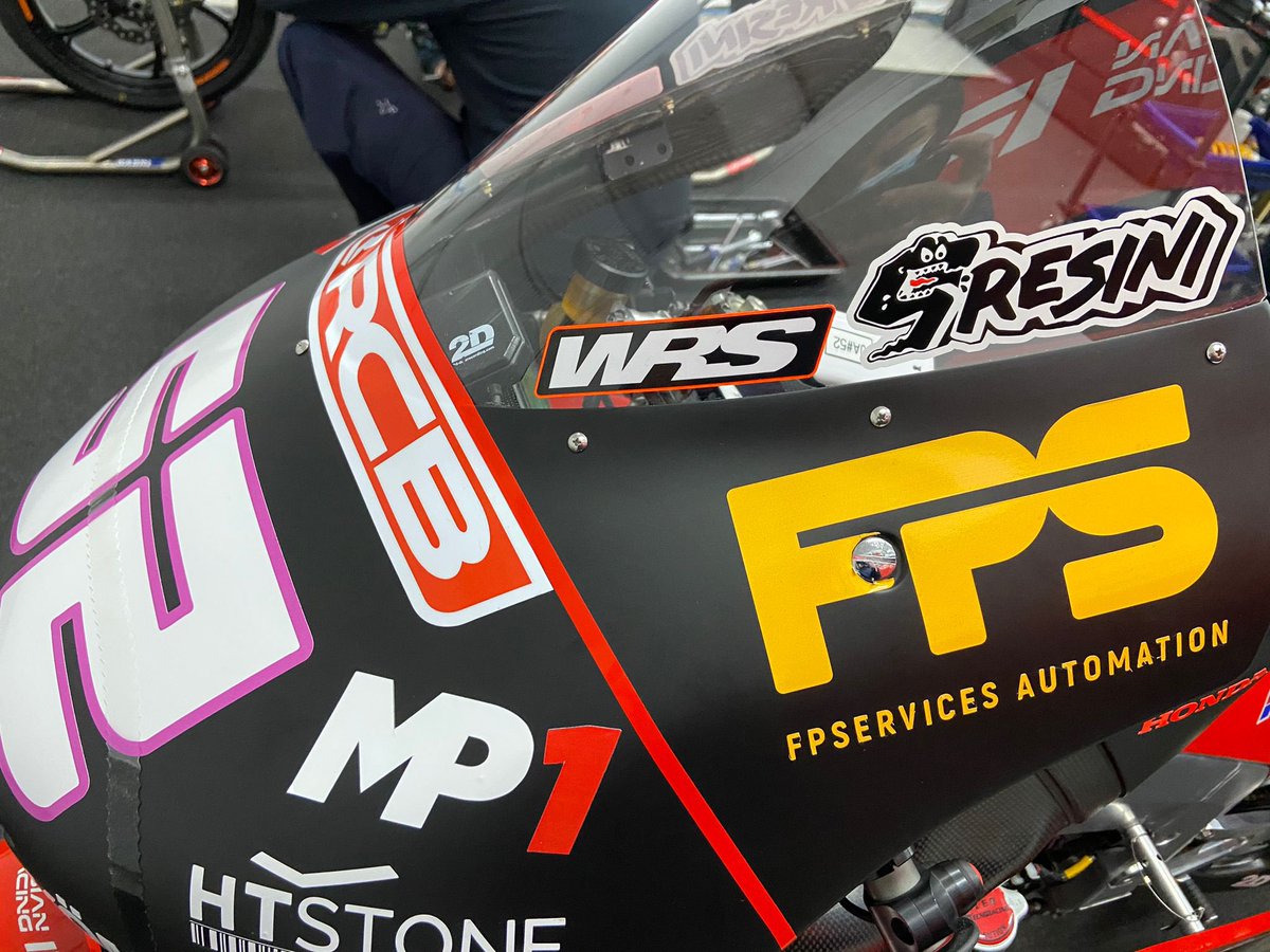 GresiniRacing's tweet image. After careful consideration, the Gresini Moto2&amp;amp;Moto3 teams present in Valencia have decided to take part in Today’s test. In the name and in honour of Fausto, they will all use this legendary sticker #CiaoFausto