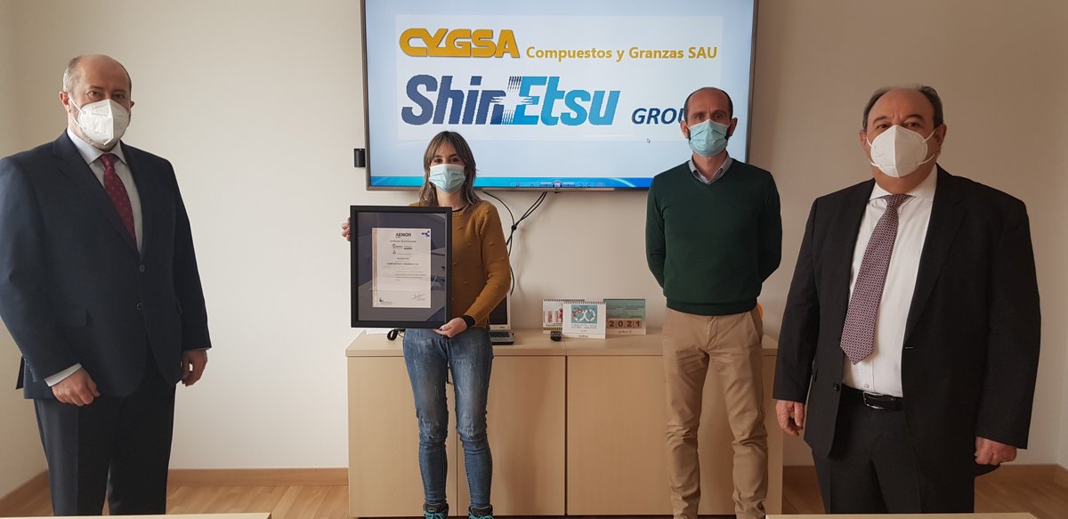 ANAIP_es's tweet image. La empresa #Cygsa ha recibido el certificado del #programaOCS de @AENOR, convirtiéndose en la primera empresa fabricante de compuestos que lo consigue y demostrando de nuevo su apuesta por la #sostenibilidad y la #IndustriaComprometida.