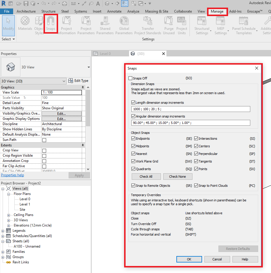 TheDarkAsset's tweet photo. How to turn Snaps On or Off in @AutodeskRevit | Read @CallowayTech latest blog post to find out more | @ManandMachineUK  https://t.co/EjRpTEX06p

#Autodes #Revit #Snaps https://t.co/1sBDXyY2vU