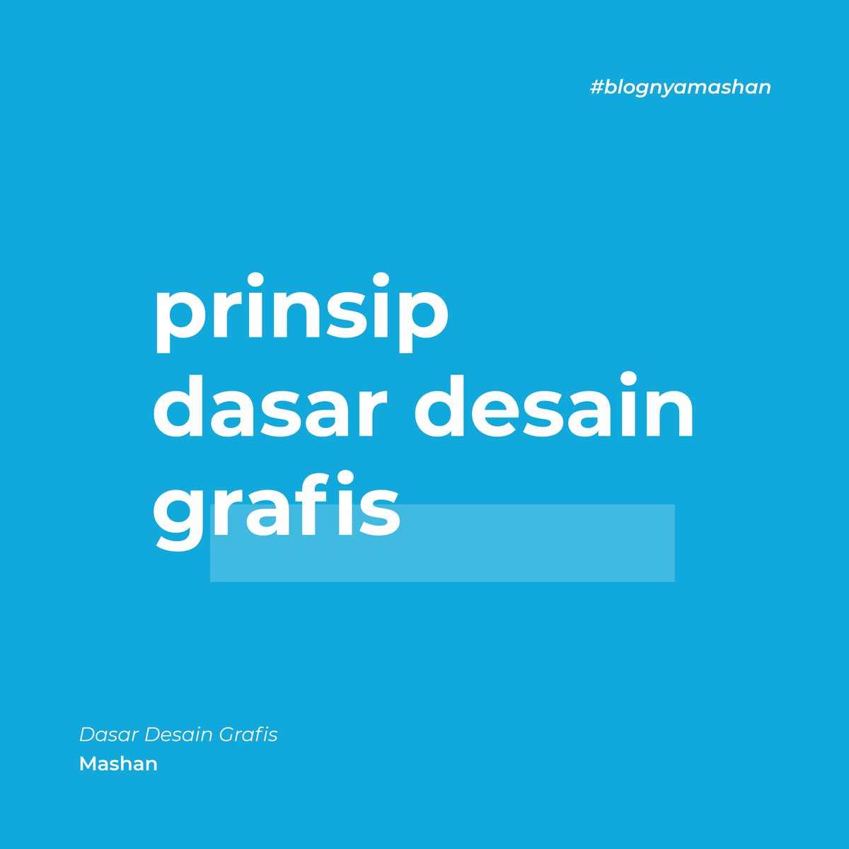 mashan_id's tweet photo. Lanjutan nih! Setelah ngebahas elemen dasar desain grafis lanjut ke Prinsip Dasar Desain Grafis. Gausah digeser lagi udah mentok, fullnya di Instagram yo klik ini aja https://t.co/8gwVjURHju
#prinsipdasardesaingrafis #desaingrafis #tipsdesain #kreatorlogowonogiri #kreatorlogo https://t.co/eShoVSd2Wq