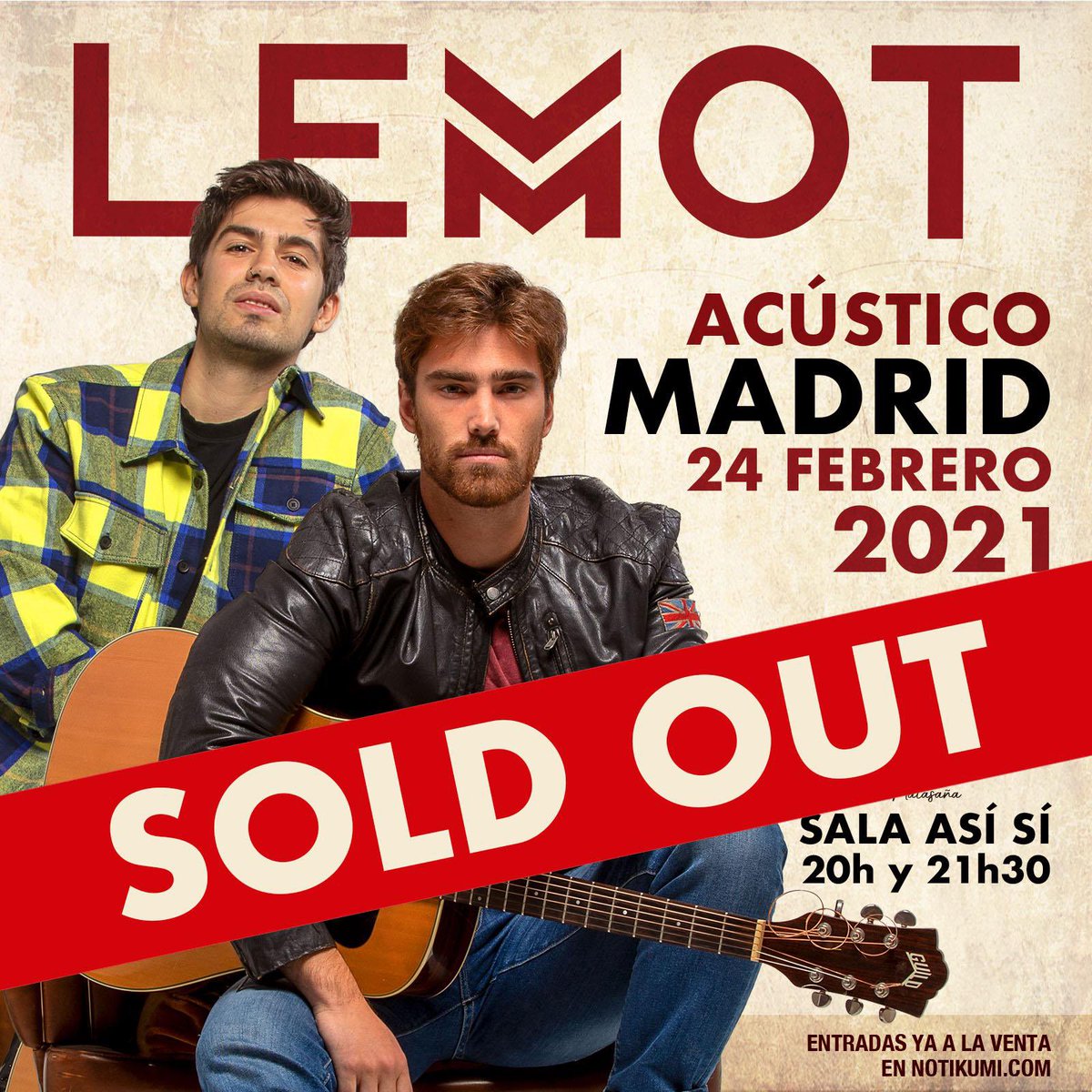 Hoy es el día Madrid, nos vemos en unas horas! 🤘🏼🔥