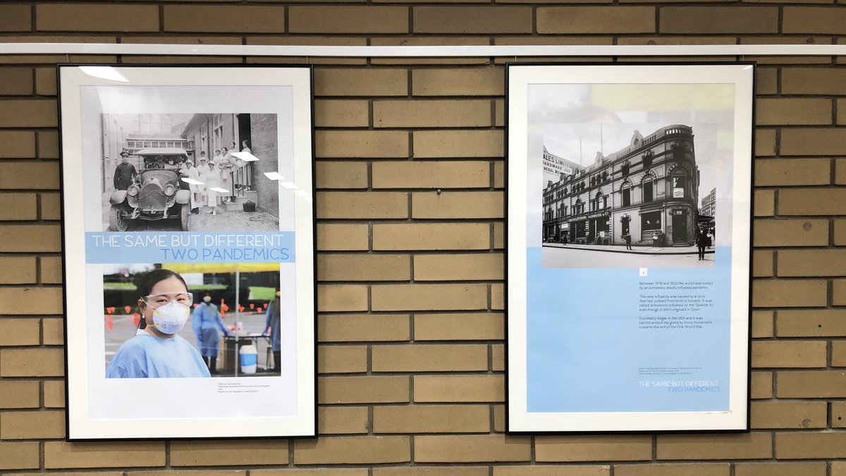Mozziebites's tweet photo. If you’re at Westmead Hospital, keep an eye out for the photography exhibition showcasing images from two pandemics (with about 100 years between)! @WestSydHealth @NSWHPathology #publichealth https://t.co/QHNOdjC9CB