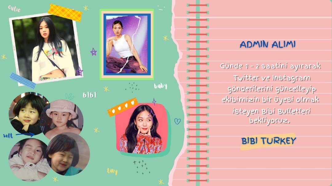 [ADMİN ALIMI]

Bibi Bullets, ekibimize katılmanızı çok isteriz. Lütfen mesaj atmaktan çekinmeyin!🤗