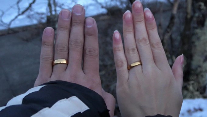 濱家の一番好きなところ テレビの仕事じゃないときは結婚指輪してるところ