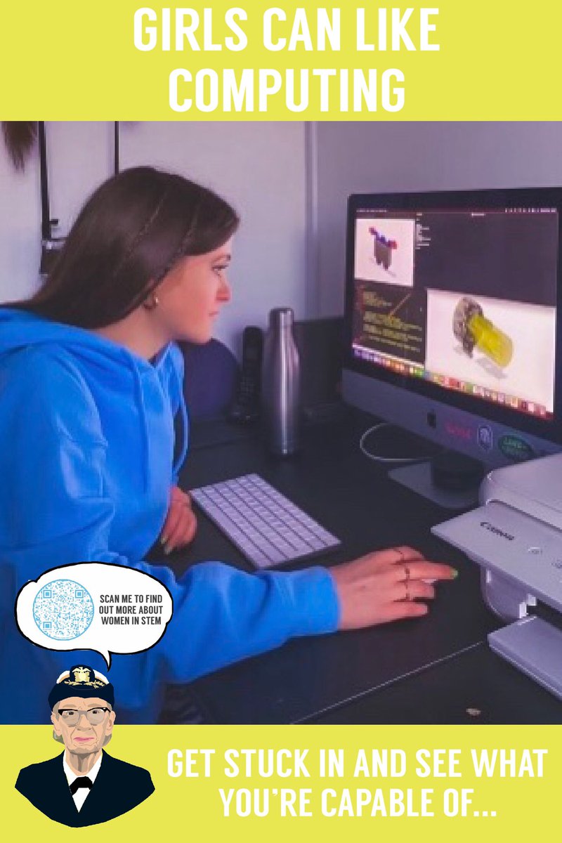 Some great advice from a senior Media pupil, for girls choosing subjects next year.  Girls absolutely CAN!  #stem <a href="/PHSMathematics/">Portobello Maths</a> <a href="/PortobelloHigh/">Portobello High Sch</a> <a href="/EDIPHS/">Porty Equalities</a>