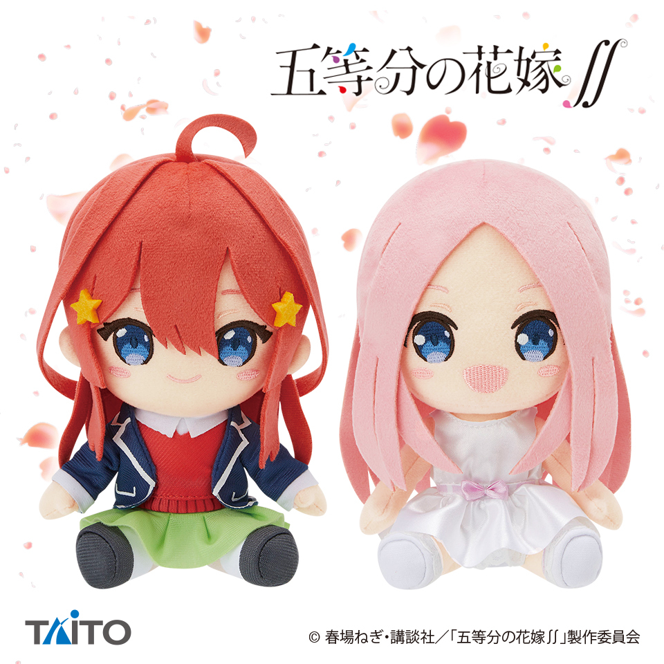 情報 Taito 五等分的新娘 五月 零奈景品布偶 2 25 起推出 五等分的新娘哈啦板 巴哈姆特