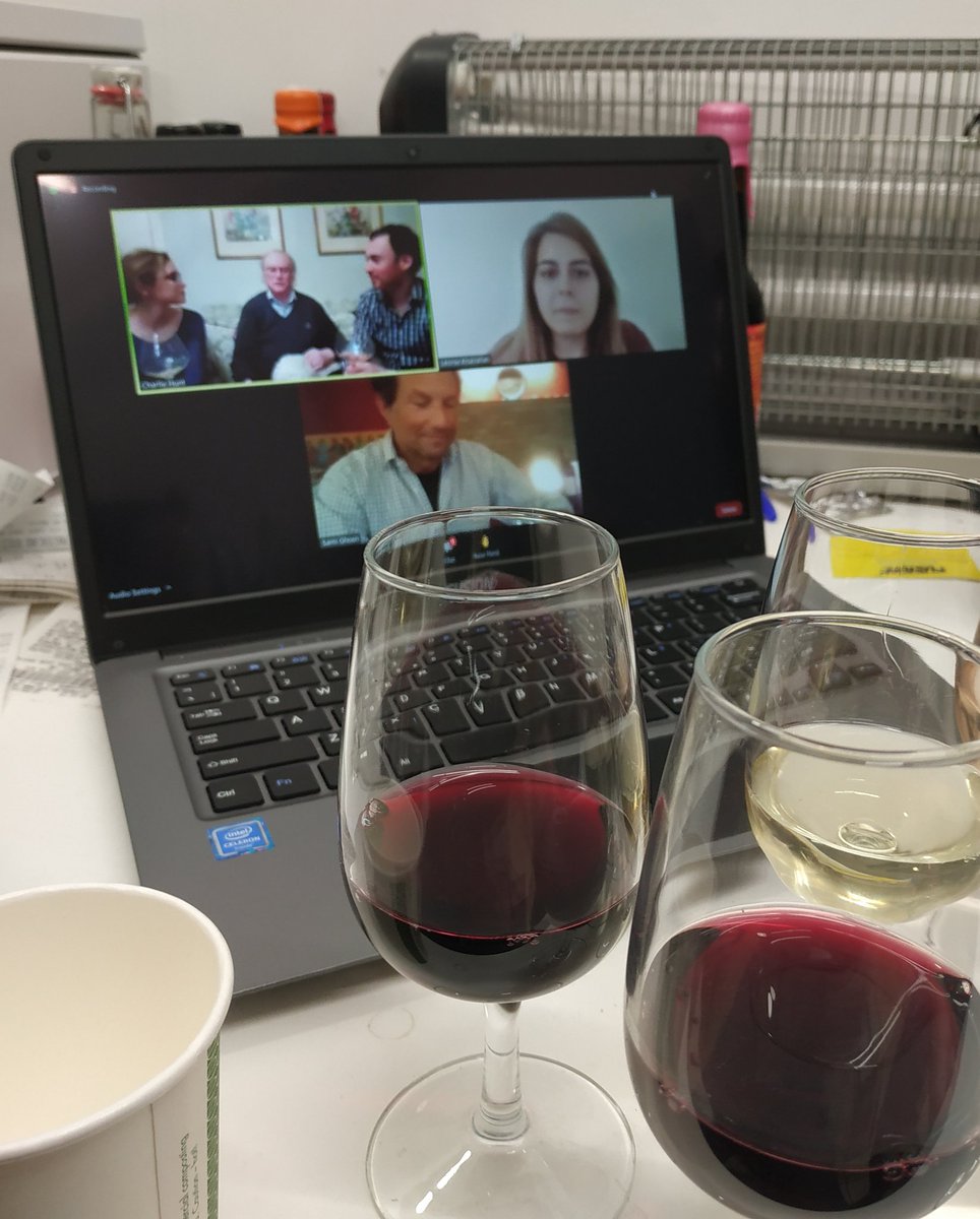 Good to start 2021 tasting season with Sami Ghosn from <a href="/massayalebanon/">massayalebanon</a> and <a href="/ThormanHunt/">Thorman Hunt</a> 

Fantastic Massaya Blanc - blend of several varieties, among them local Obeïdi. Mineral backbone, lemon peel and mirabelle wrapped up with fine and elegant leesy nuances and herbal finish.