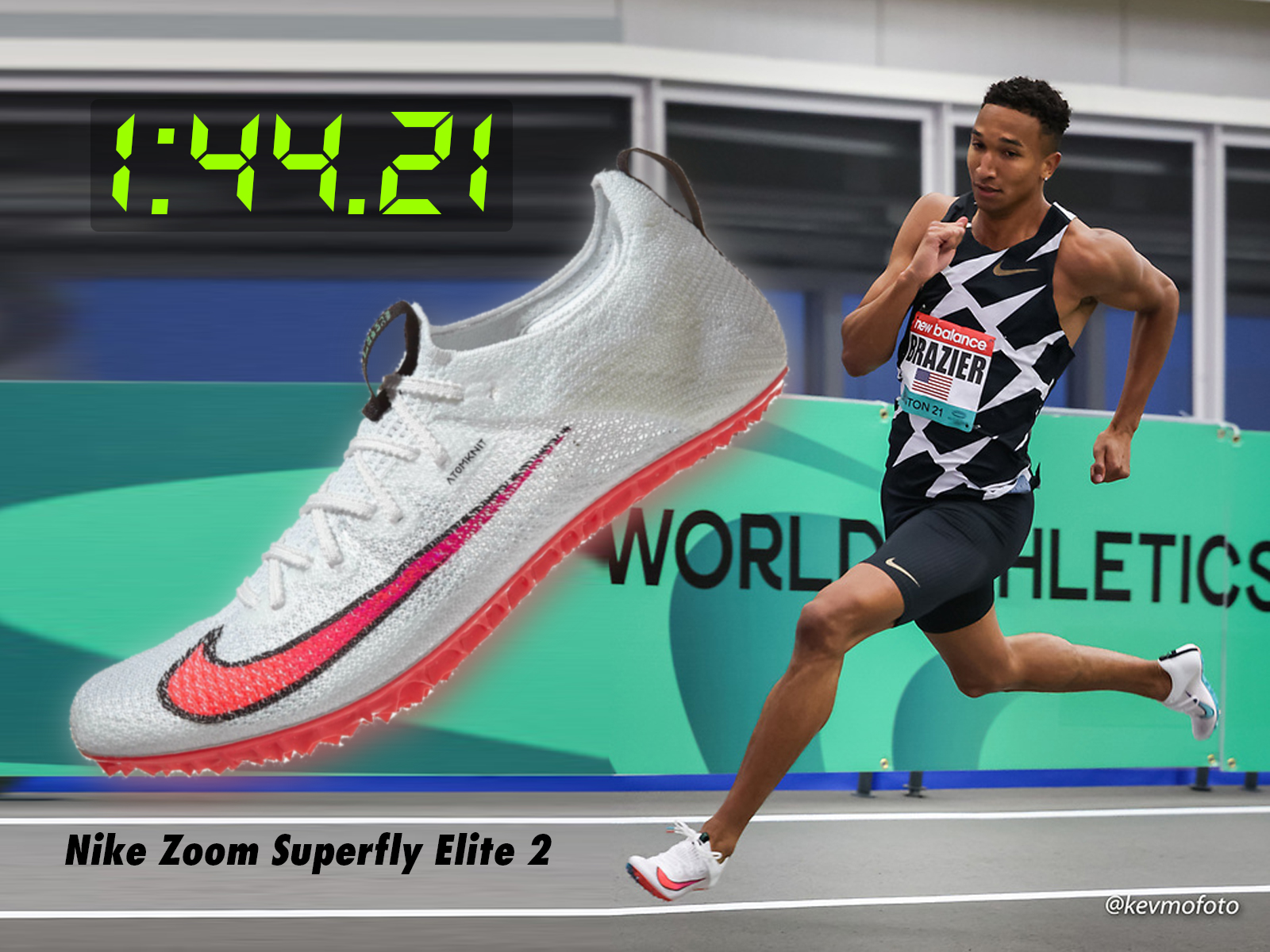 Rolows ロローズ у Твіттері: «【Donavan Brazierのスパイク】 800ｍで『Nike Zoom Superfly  Elite 2』 スプリントスパイクである事よりハイテクスパイクで無い事。。。。。 https://t.co/0GTRCLMMAg» / Твіттер