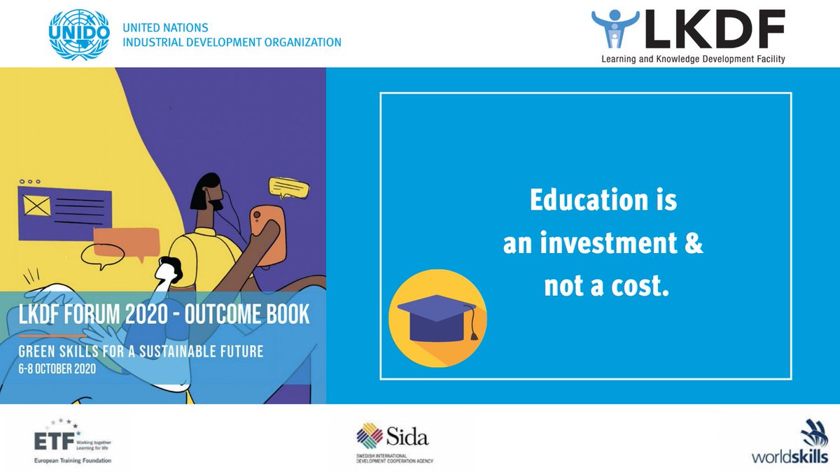 How can we encourage #investments in #education?

👉Results forecasting can help to select the right stakeholders & better co-create #solutions that can generate #ROI 

Experts said that NOW is the time to invest in #GreenTechnologies

💡More insights here bit.ly/3rtCjkC