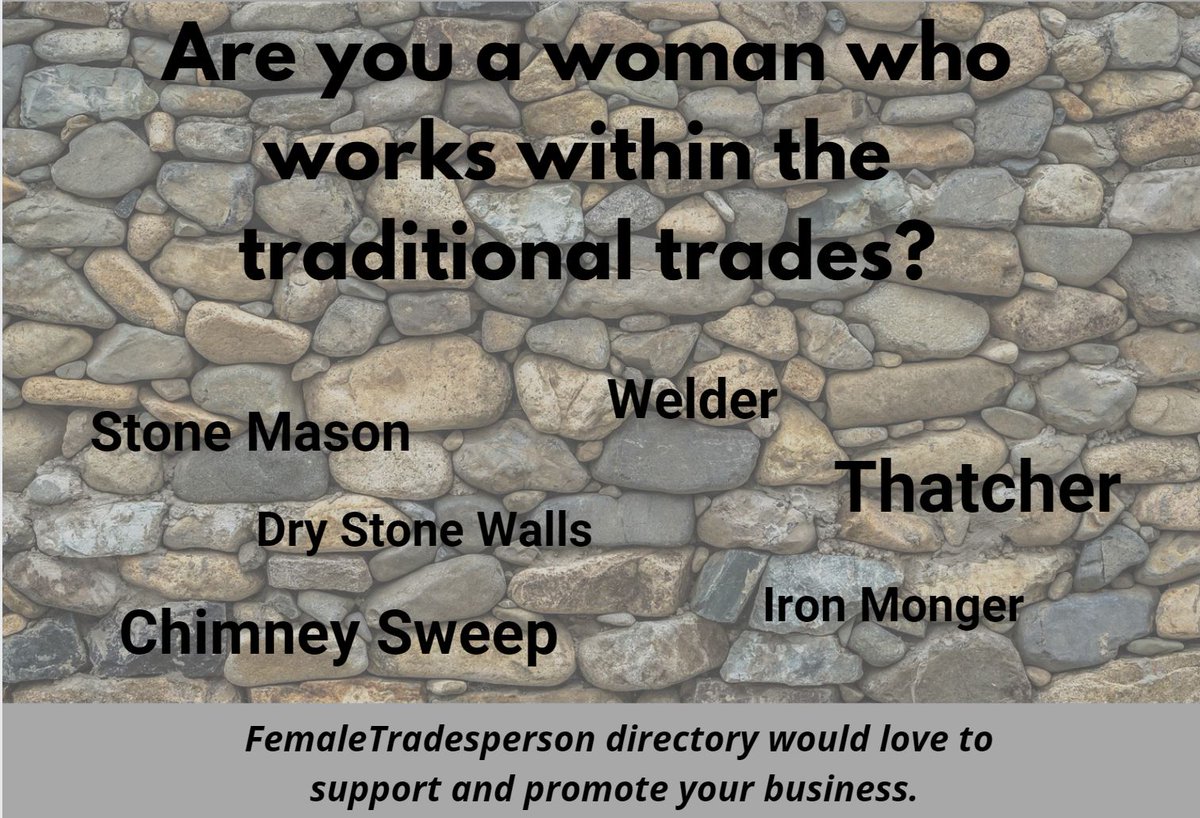 FemaleTradesperson Directory tweet media