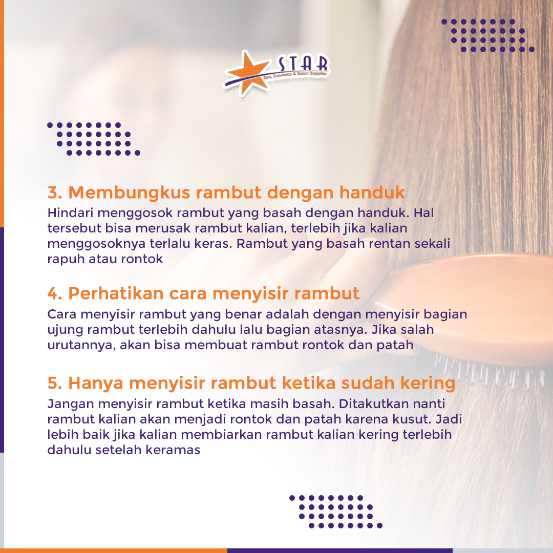 starcosmeticsby's tweet photo. ✨CARA MERAWAT RAMBUT DENGAN BAIK DAN BENAR
✨

Alih - alih mendapatkan rambut yang bagus, jika salah caranya, rambut kalian akan bisa menjadi rusak.

Yuk disimak cara merawat rambut dengan baik dan benar berikut ini! https://t.co/t6tCVKyr2C