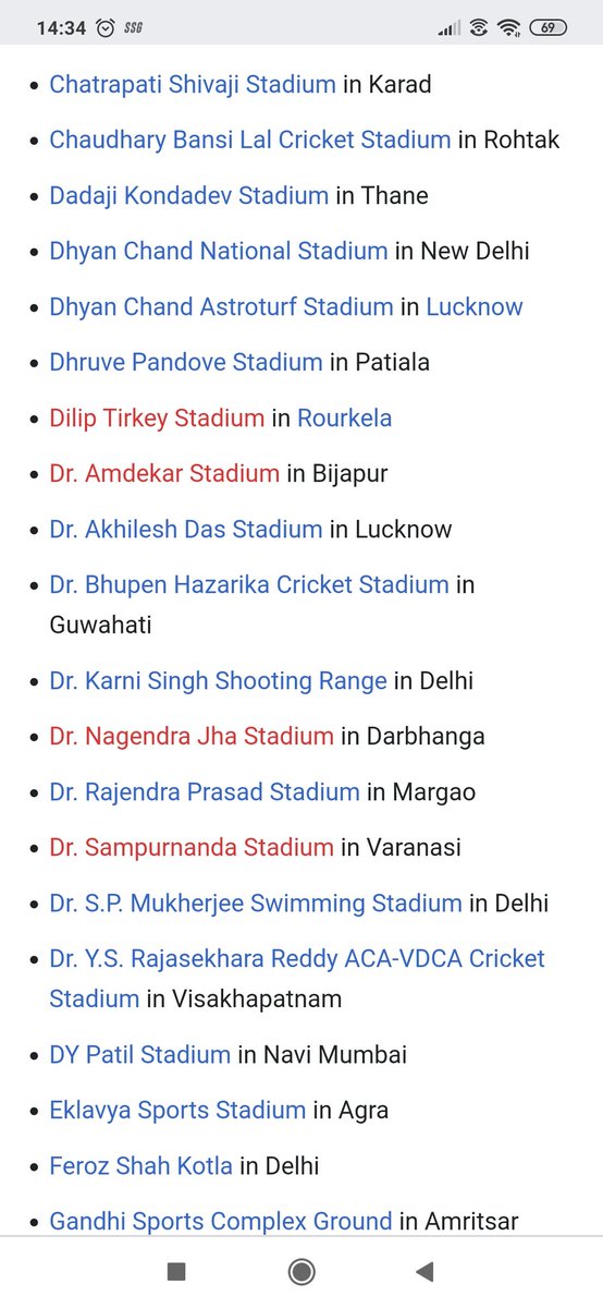 Deepika Narayan Bhardwaj I Am Personally Not In Agreement With Anything Named After A Person Who S Alive But Do Take A Look At Stadiums Named After Famous People In India