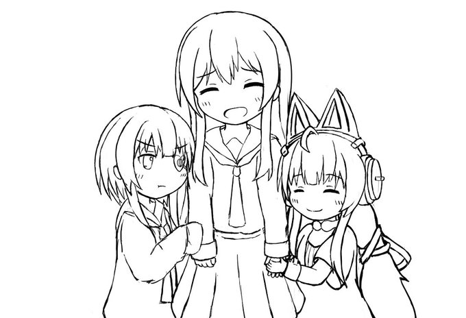 次ラフ
レン+イルカ+シンチェン(魔女兵器)
宇佐元杏奈(アリスギア)
社霞(マブラヴオルタ) 