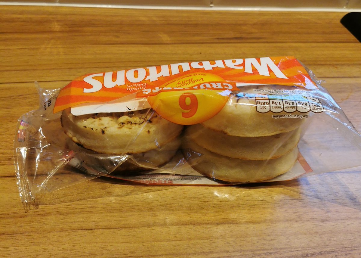Thechunko1's tweet photo. Savaged by @Warburtons 😂 https://t.co/RYtyAUnEjW