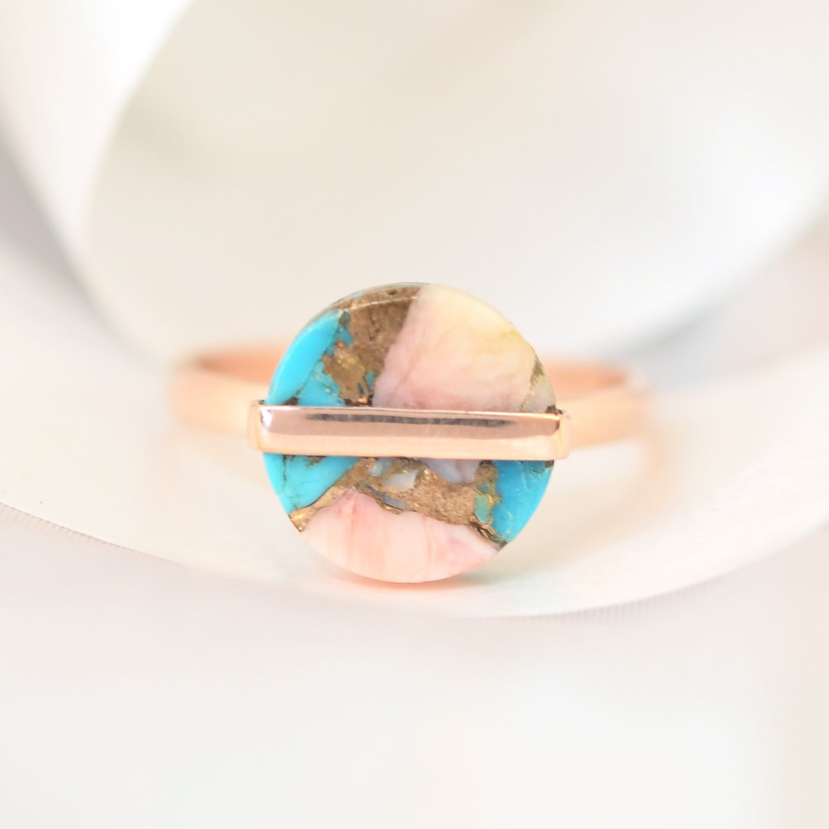 BaniThaniStore's tweet photo. Pink opal copper turquoise ring This soft pink stone has a beautiful coppery, metallic matrix running through it.
15% Off SALE!😍
Visit Store : https://t.co/0CBxAQfp7R
#banithanijewelry #pinkopalcopper #pinkopal #opaljewelry #opalcopper #turquoise #turquoisejewelry #Gemstone https://t.co/6TLGlYI6K0
