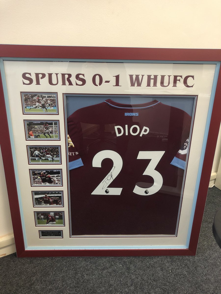 Let’s celebrate yesterday’s win by bidding on this signed <a href="/WestHam/">West Ham United</a> shirt by <a href="/IssaDiop97/">Issa Diop</a> with 100% going to <a href="/islasfight/">Isla Caton</a> please all retweet for bids @IMOBAZCBATV <a href="/redhammer8/">Geo Mackie</a> @ExWHUemployee <a href="/DaveWalkerWHU/">Dave Walker</a> <a href="/Noble16Mark/">MARK NOBLE</a> <a href="/_DeclanRice/">Declan Rice</a> <a href="/westhamfantv/">West Ham Fan TV</a> <a href="/EastBridgeRecr1/">East Bridge Recruitment</a> <a href="/robsnodgrass7/">Robert snodgrass</a>