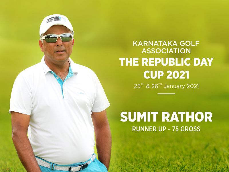 At the recent KGA Republic Day Cup (with 444 participants) I was competing with players who were probably 20 or 25 years younger than me. Truly happy to play with young talent.  #golfdiary