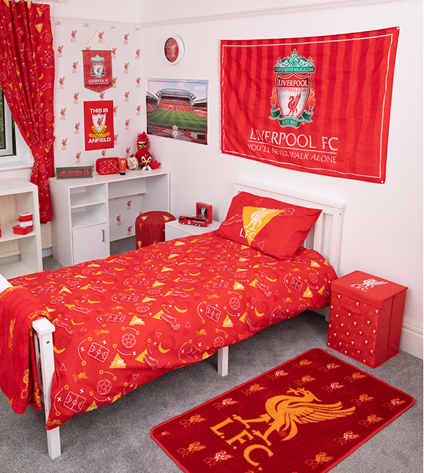 discolor temperatur medlem Liverpool FC Retail on Twitter: "Hands up if you wish this was your  bedroom?! 🙌😍 Create the ultimate #LFC bedroom for your little Reds with  our Kids Bedroom Accessories. Available online now