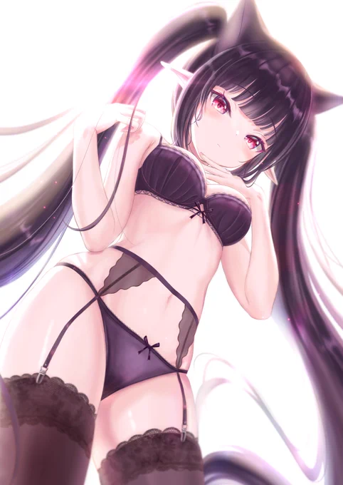 Pixivリクエストで匿名さんのオリジナルキャラクターを描かせていただきました。
猫耳をつけ黒のランジェリー、ガーターベルトを着ている姿とのことで描かせていただきました。
解釈違いをしてましたら申し訳ありません。
どうもありがとうございました🙇‍♂️💐
#猫の日 