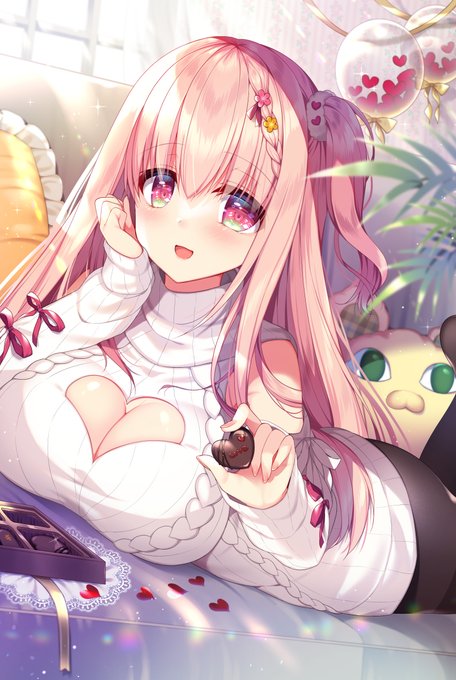 #いつか超つよつよ絵師になるので今のうちに推しませんか 
よろしくおねがいします!ピンク髪とおっぱいとキラキラな光が好きです🤗✨ 