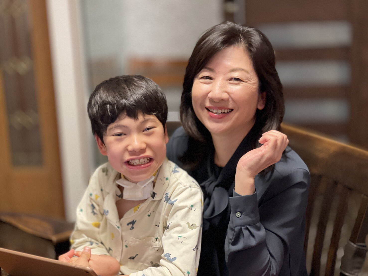 野田聖子 衆議院議員 岐阜1区 自宅からのzoomは息子付き 自宅からのリモートワークあるある リモートワーク 野田聖子 野田聖子 衆議院議員 岐阜1区 自宅からのzoomは息子付き 自宅からのリモートワークあるある リモートワーク 野田聖子