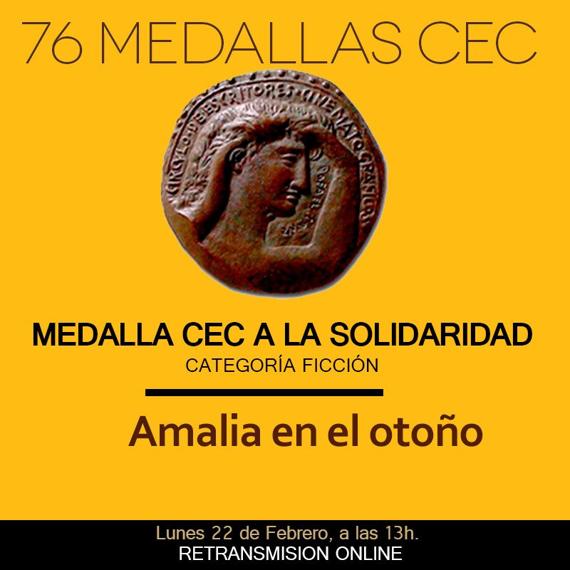 ¡Y llegó  el momento! 🔴✍🎥
Hoy el círculo de escritores  cinematográficos (<a href="/CirculoCEC/">CirculoCEC</a>) entregan sus medallas.🎖 3 de ellas están seguras ¡enhorabuena! 👏
Suscríbete a su canal de 
<a href="/YouTube/">YouTube</a> y sigue la Gala en directo hoy⏰ a las 13h▶️

m.youtube.com/watch?v=HpzskR…
 #76MedallasCEC