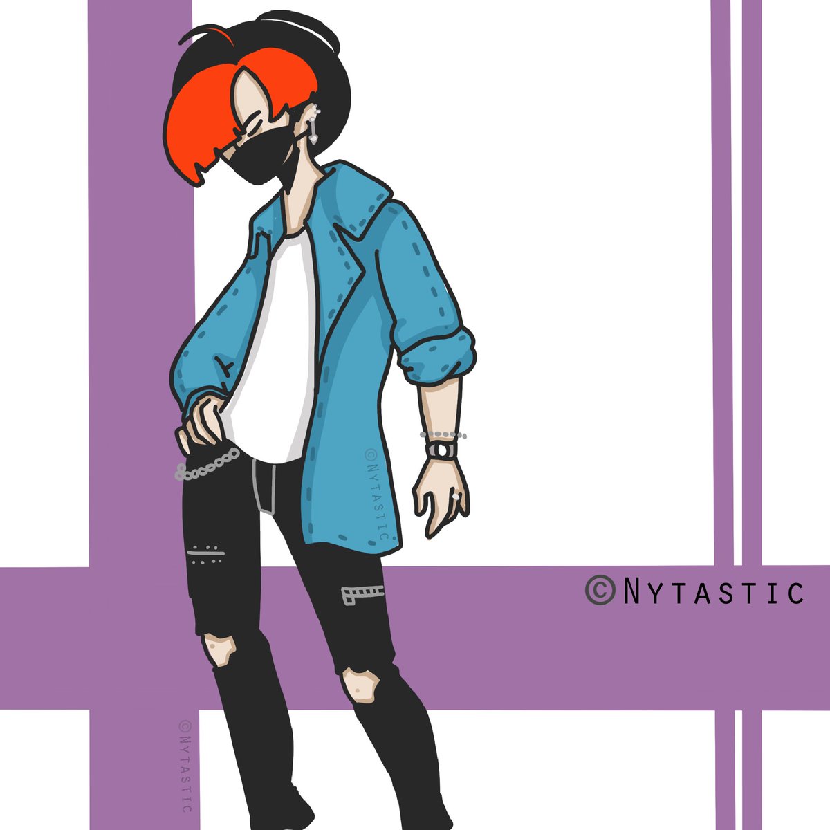 Nytastic's tweet photo. Day 19: Oc(s) in Kpop clothes
#art #oc #originalart #tristan #risa #soul #lezarus #fashion #kpopaesthetic #kpopclothes #kpop #nyandsamiocchallenge2021 https://t.co/2juYbkICQl