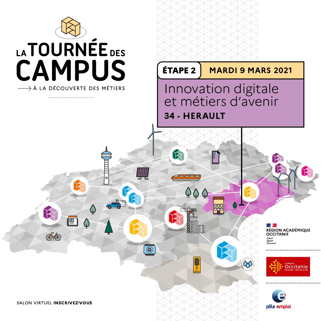 TCOccitanie's tweet photo. 📲 2 Étapes #34 #30 pour assister à nos live conférences et échanger avec nos conseillers pour construire votre projet de demain 👍 
Toutes les infos sur #MaForPro https://t.co/fNaItnJh1j 
 @RA_Occitanie @Occitanie @Poleemploi_oc @MostafaFourar @sophiebejean @EE_ac_toulouse https://t.co/hZfYQTtXfQ
