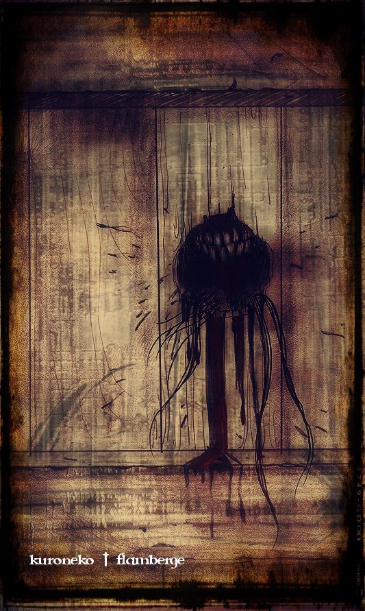 ざらざらとして湿った黒。

#見た人もなにか無言で黒い何かをあげる 