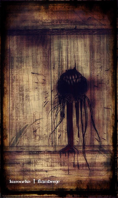 ざらざらとして湿った黒。

#見た人もなにか無言で黒い何かをあげる 
