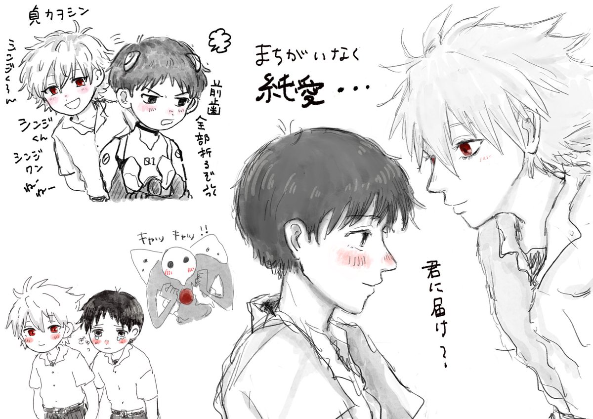 カヲシンカヲやっぱ最高〜‼️🥲

(全然お絵かき出来ないのでフリート再掲&他ジャンル失礼します😣) 