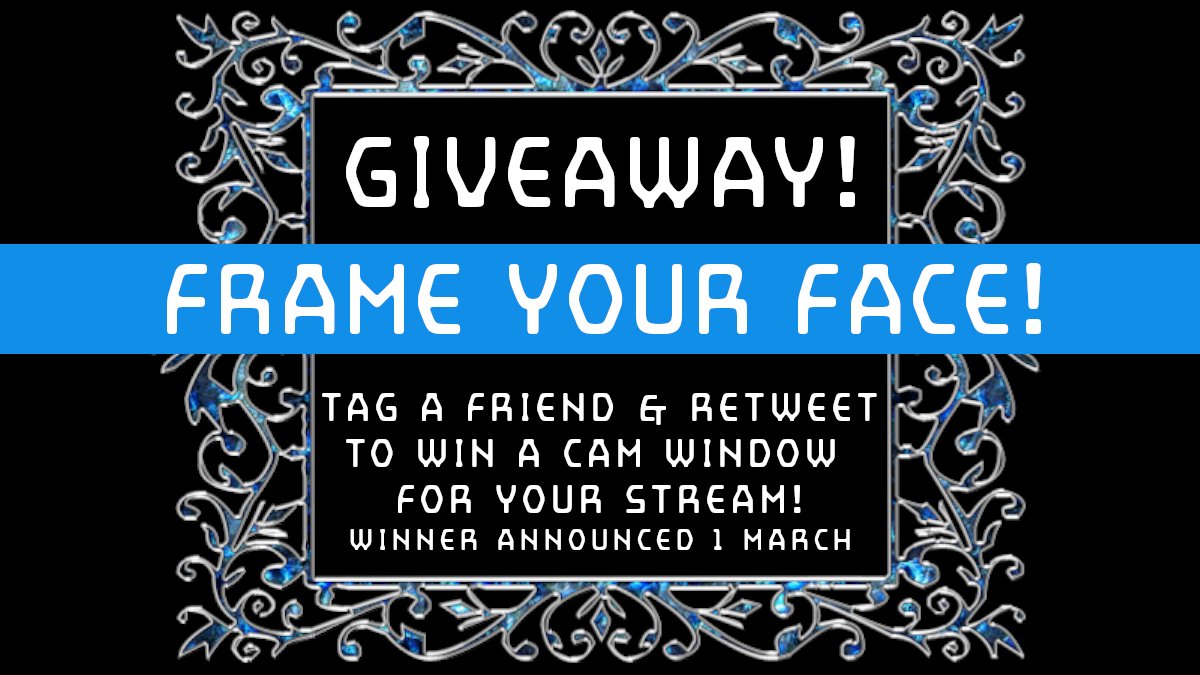Camera frames are the windows to the soul.  Or something like that.  And we have one up for grabs this week!  Free! Gratis! I feel like Oprah!

Tag a friend and retweet to stand a chance!  

#dassiewishshehadoprahsmoney #teamdassie #twitch #gfx #giveaway #designer