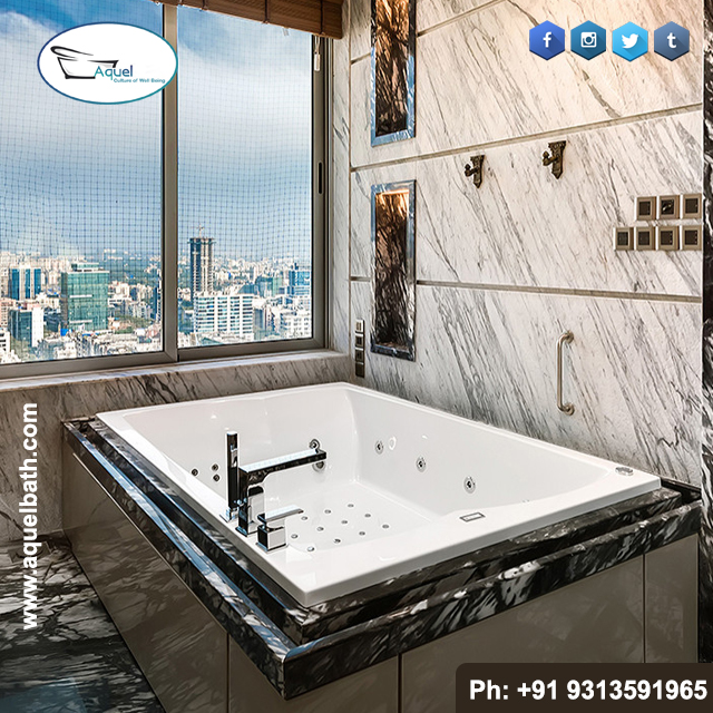 aquelbath's tweet image. Modern bathrooms with luxurious Jacuzzi Bathtub
Order Now our widest collection of Bathtub's in all sizes and dimensions at unbeatable price in India. More Detail Call Us +91 93135 91965 or email us info@aquelbath.com

#bathtub #luxury #aquelbath #bathmanufacturer