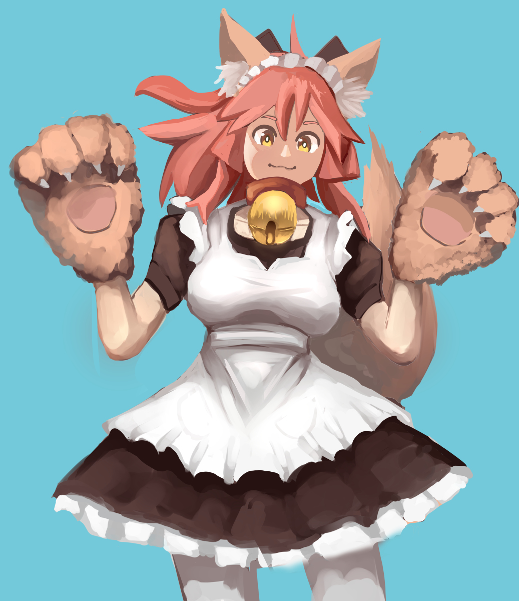 RaxusRexus's tweet photo. Tamamo catto #Fate/GrandOrder #FGO #maid #タマモキャット #きつね耳 #メイド服 https://t.co/7GXDZpKhI7 https://t.co/MHZYVTTE46