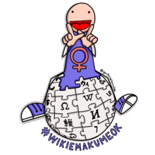 VG_empleoformac's tweet photo. 🟣 Participa en la #WikiKedada del viernes 26!
"Personas que queremos aprender juntas y colaborar en red para visibilizar a #mujeres referentes en Wikipedia."
🔗 https://t.co/dW3EuPmDEc
#wikiemakumeok @VG_berdintasuna https://t.co/ISVwADJPaU