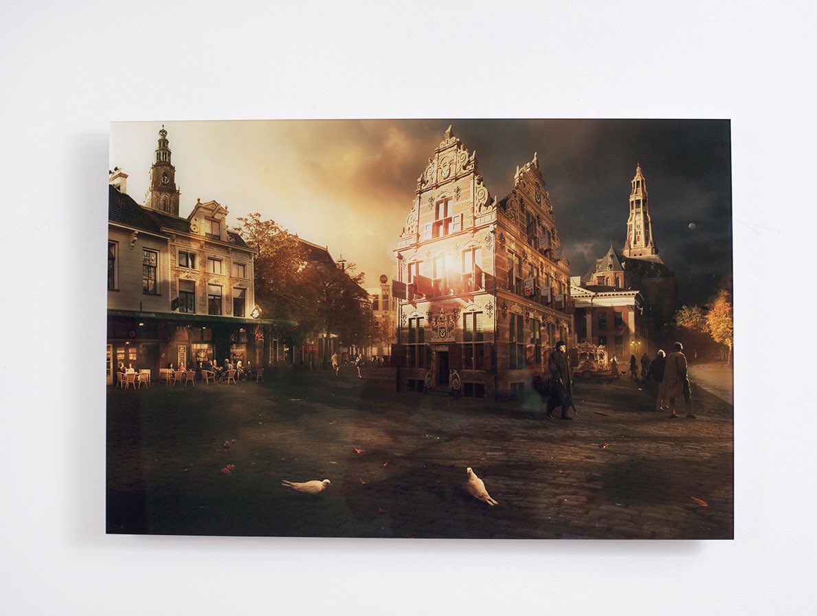 @ kunstdamesdepotverkoop Groningen Stad uit serie Oude tijden herleven. Kunstwerk 60x40 cm met helder ontspiegeld (museum)plexiglas TruLife. 
instagram.com/p/CLWTL8FFCra/…

#groningen #goudkantoor #martinitoren #cafesoestdijk #Aakerk #pronkjewail #korenbeurs #dollegrieze #huisdebeurs