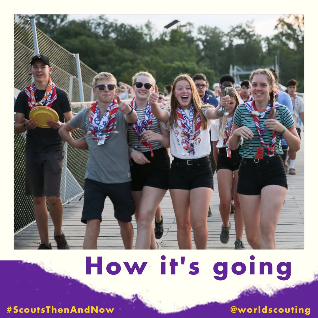 ⚜️ Happy #ScoutFoundersDay ⚜️

We have no doubt that #BadenPowell would be proud of the #Scouts legacy which has grown to 200+ countries &amp; territories over 100+ years. 🌍

📸 1: Geneva, 1932, National Camp
📸 2: West Virginia, 2019, World #ScoutJamboree

 #ScoutsThenAndNow