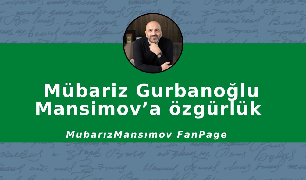 liyev_elmar's tweet photo. Bir kişiye karşı yapılmış haksızlık bütün insanlığa karşı yapılmış haksızlık demektir. Allah için hakkı ayakta tutun!Mübariz Mansimov için adalet!
#MübarizMansimovvatanınaihanetetmez
#FreeMubarizMansimov
@RTErdogan https://t.co/JxTbdiZOuB