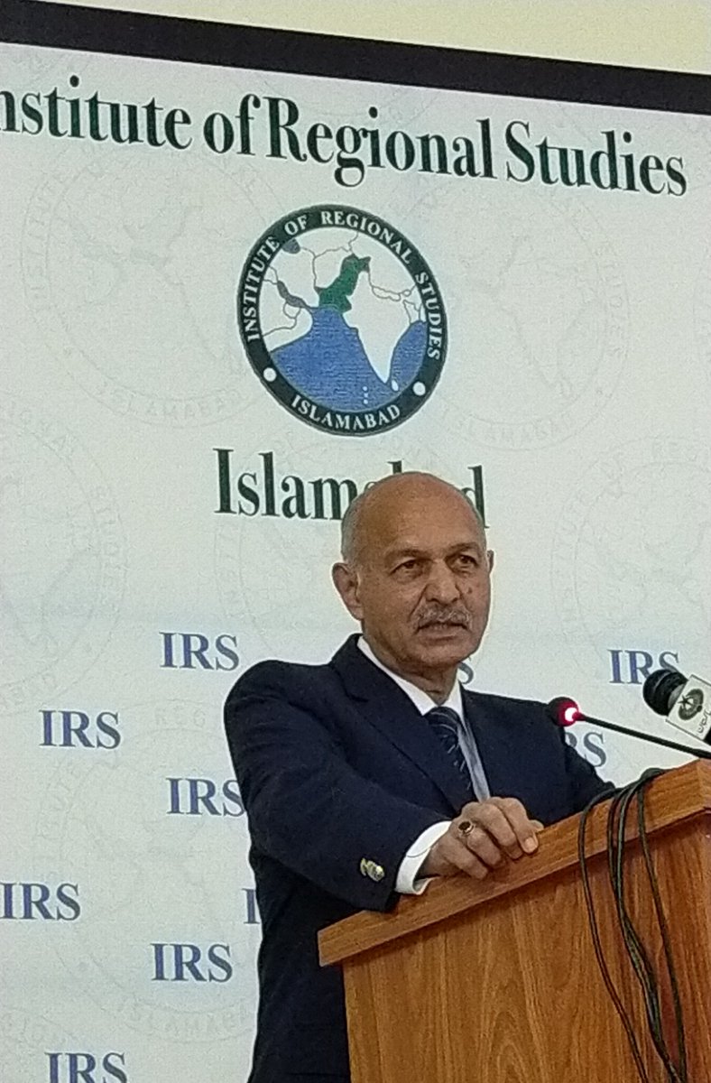 IRSIslamabad's tweet photo. Senator Mushahid Hussain chairing the second session of the international seminar 'Disinformation as a Tool of Strategic Warfare' happening right now 
#disinformation #disinformationwarfare #disinfowar 
@Mushahid https://t.co/wMREAUStIk