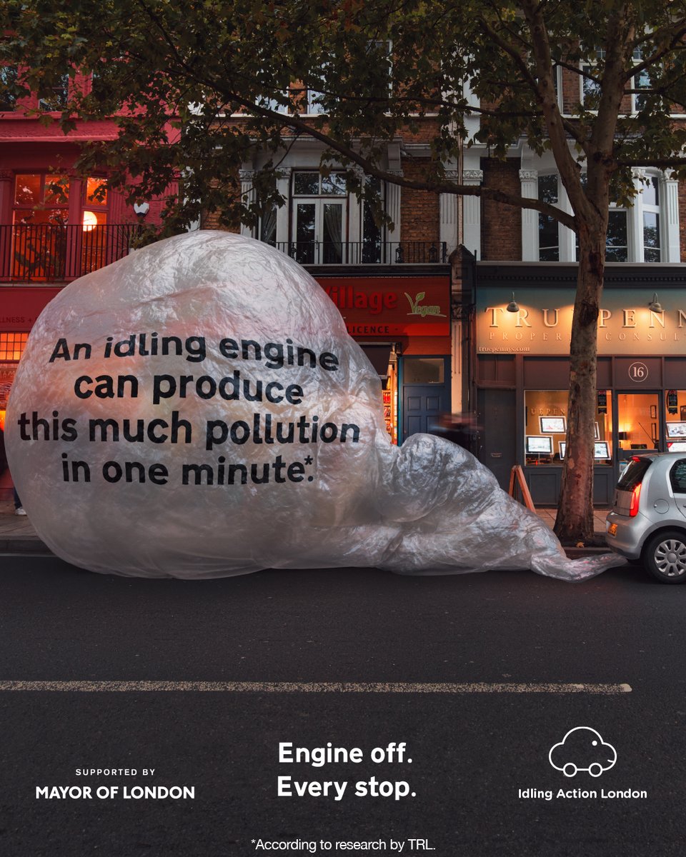 Idling Action London tweet media