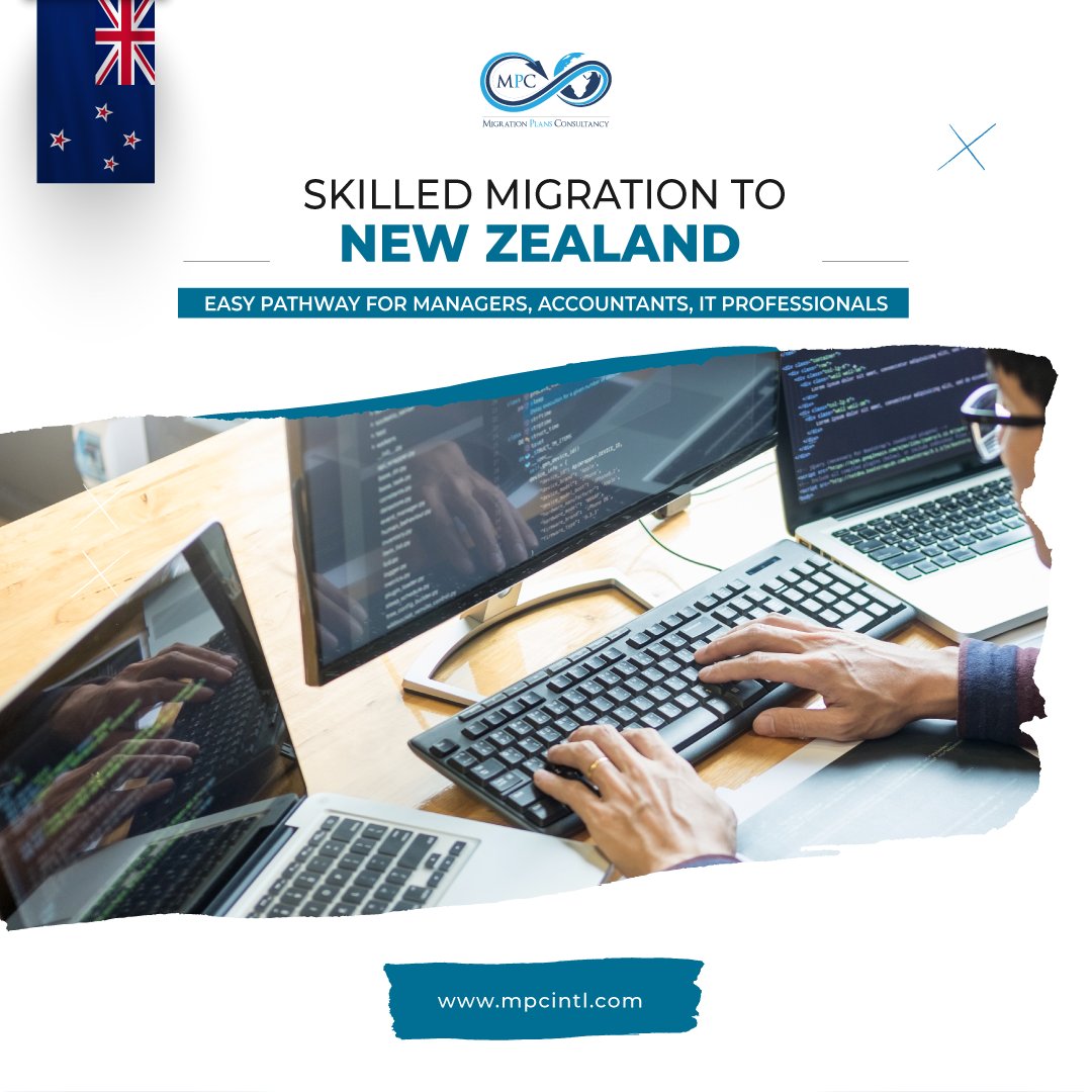 Immigrating to #NewZealand is easier for skilled professionals in the #accounting, #finance & #IT industry.

Check if you’re eligible to apply for #NewZealandImmigration by taking our free assessment: mpcintl.com/free-assessment

#newzealansjobs #workinnewzealand #newzealandvisa