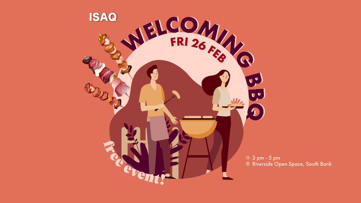 [WELCOMING STUDENTS 2021]

Are you a new student in Queensland? We are ready to welcome you!

📍 Riverside Open Space, South Bank
📆 Friday, 26th February 2021
⏰ 3-5 PM

This is a free event, so there will be FREE foods and drinks! Don’t forget to come this Friday. See you!